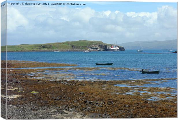 canna beach Canvas Print by dale rys (LP)