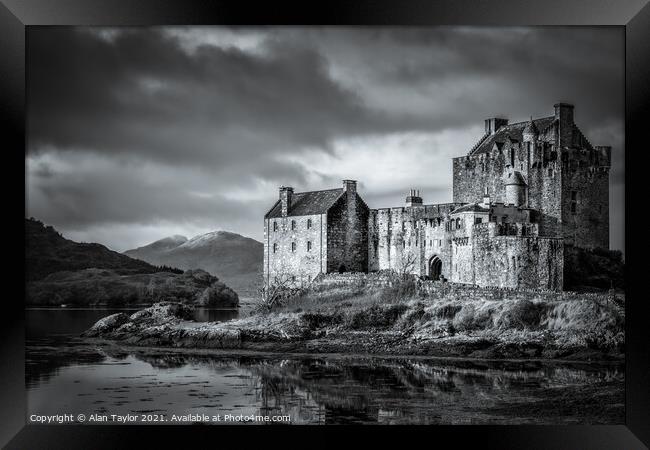 Eilean Donan Castle Framed Print by Alan Taylor
