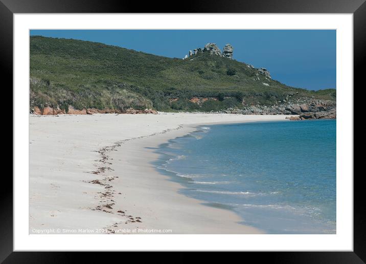 Serenity in Isles of Scilly Framed Mounted Print by Simon Marlow