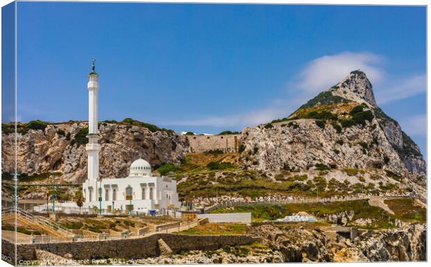 The Heavenly Mosque Canvas Print by Margaret Ryan