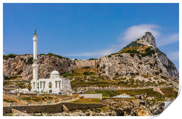 The Heavenly Mosque Print by Margaret Ryan