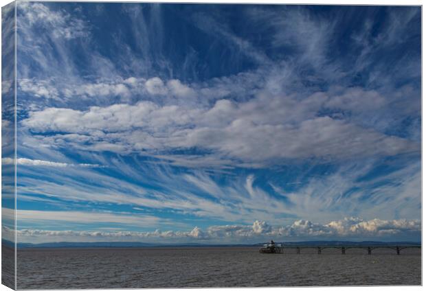 Sky cloud Canvas Print by Rory Hailes