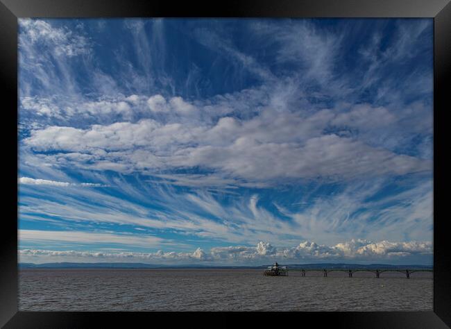 Sky cloud Framed Print by Rory Hailes