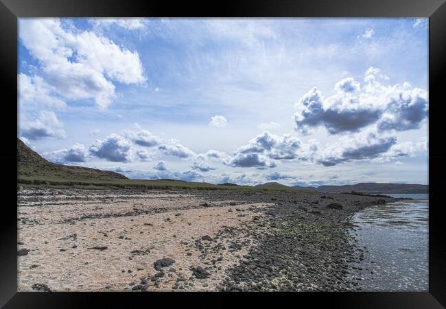 Views from coral beach Framed Print by stuart bingham