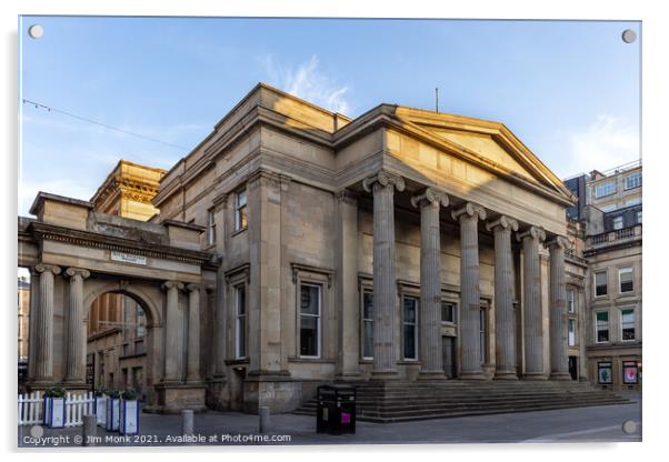  Royal Bank of Scotland, Glasgow Acrylic by Jim Monk