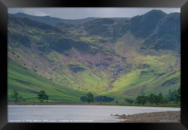 Buttermere Framed Print by Philip Baines