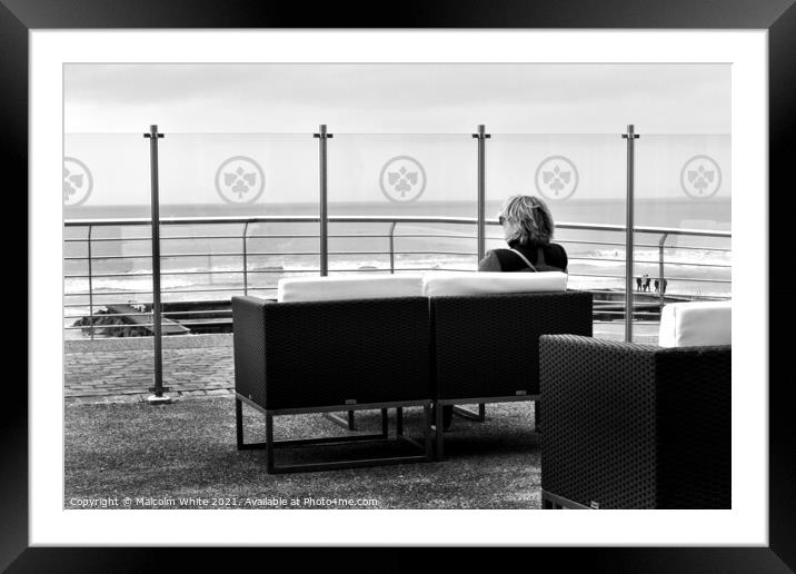 Street Photography  Collection of 6 Photographs Framed Mounted Print by Malcolm White