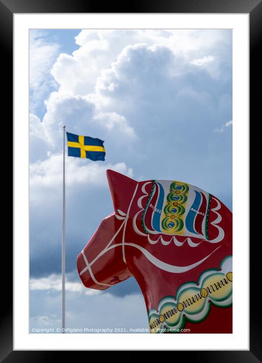 Symbolic Sweden Framed Mounted Print by DiFigiano Photography