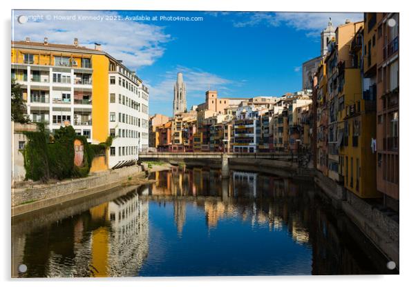 Girona Acrylic by Howard Kennedy