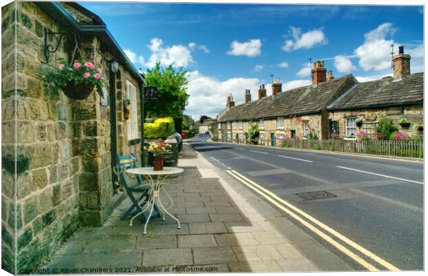 Wentworth Village Canvas Print by Alison Chambers