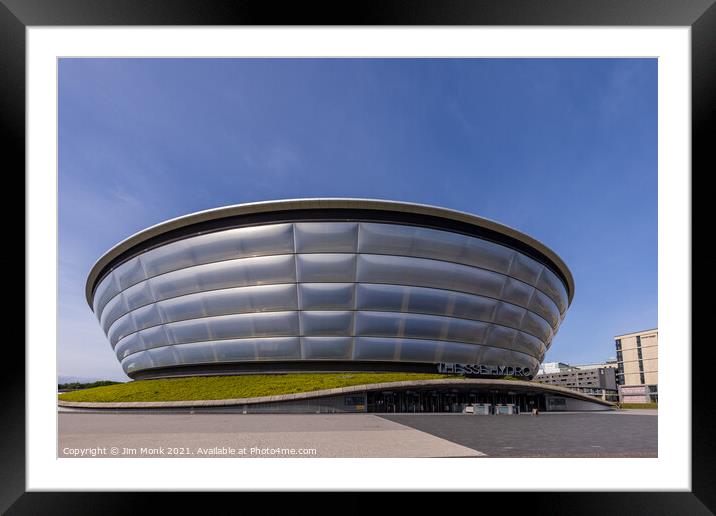 The SSE Hydro Framed Mounted Print by Jim Monk