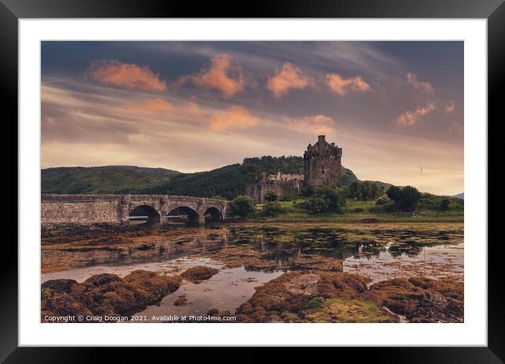 Eilean Donan Castle Framed Mounted Print by Craig Doogan