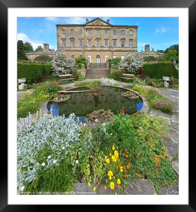 Howick Hall Framed Mounted Print by Colin Chipp