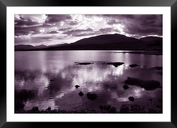 Loch Rannoch, Framed Mounted Print by Sandi-Cockayne ADPS