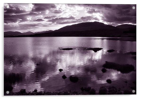 Loch Rannoch, Acrylic by Sandi-Cockayne ADPS