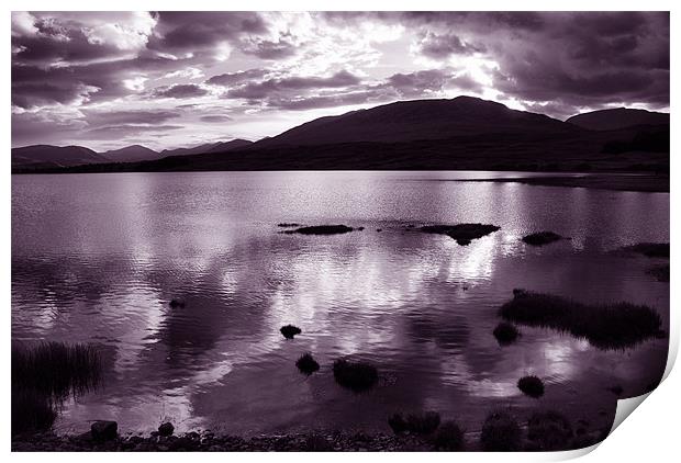 Loch Rannoch, Print by Sandi-Cockayne ADPS