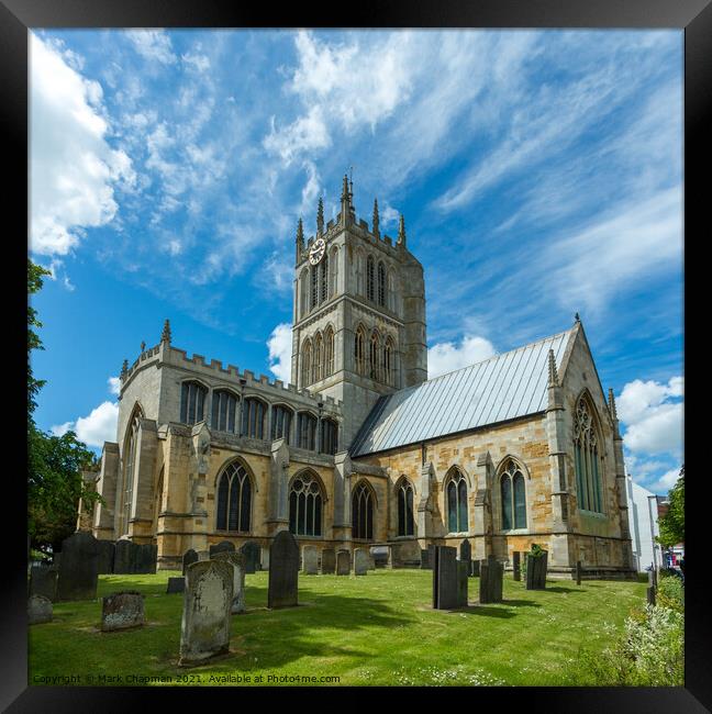 St Mary's Church, Melton Mowbray Framed Print by Photimageon UK