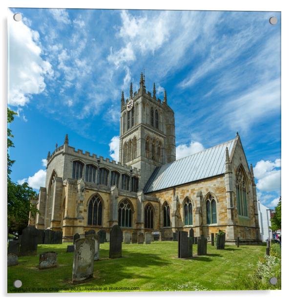 St Mary's Church, Melton Mowbray Acrylic by Photimageon UK