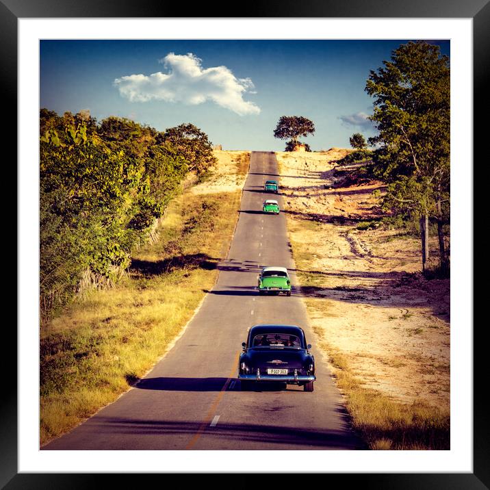 On The Road Again Framed Mounted Print by Chris Lord