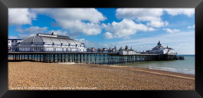 Eastbourne Pier in 2011 (before fire) Framed Print by Photimageon UK