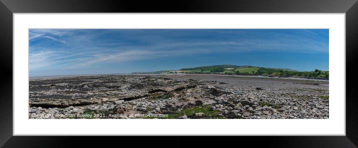 Helwell Bay, Somerset Framed Mounted Print by Adrian Rowley