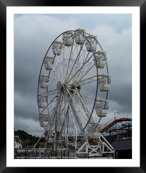 Hastings Little Big Wheel. Framed Mounted Print by Mark Ward