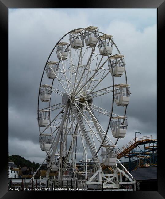 Hastings Little Big Wheel. Framed Print by Mark Ward