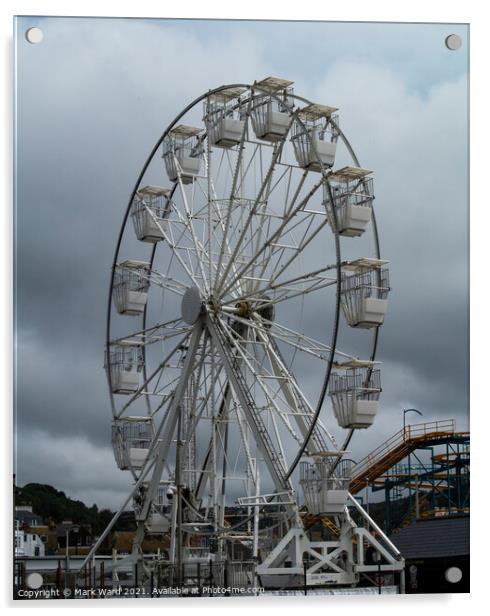 Hastings Little Big Wheel. Acrylic by Mark Ward