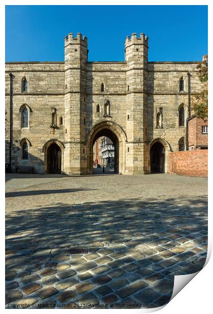 Exchequer Gate, Lincoln Print by Photimageon UK