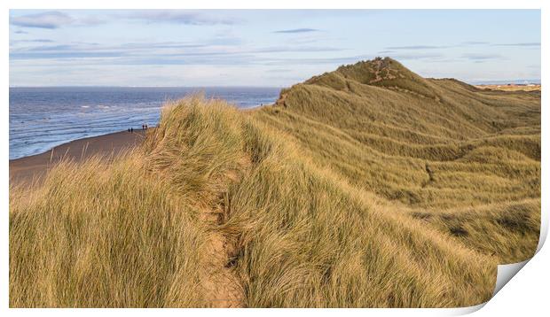 Formby sand dunes  Print by Jason Wells