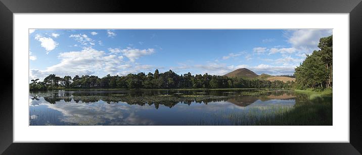 Bowdenmoor Panorama Framed Mounted Print by Stuart Thomas