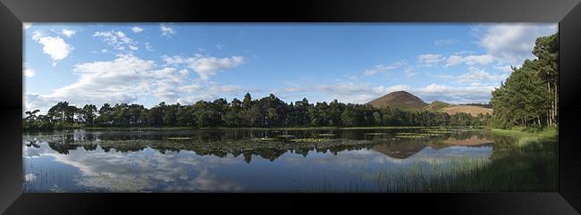 Bowdenmoor Panorama Framed Print by Stuart Thomas