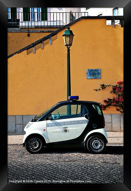Smart Cops Canvases & Prints Framed Print by Keith Towers Canvases & Prints