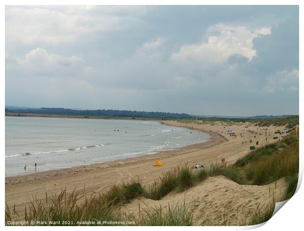 Camber Sands in July Print by Mark Ward