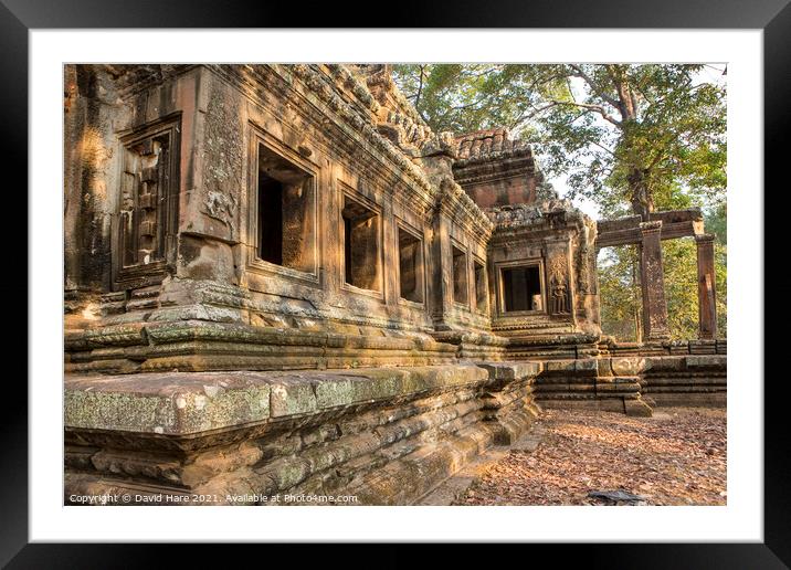Angkor Wat Framed Mounted Print by David Hare
