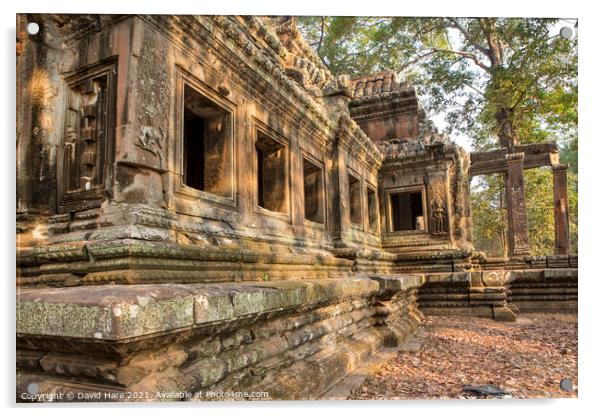 Angkor Wat Acrylic by David Hare