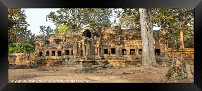 Angkor Wat Framed Print by David Hare