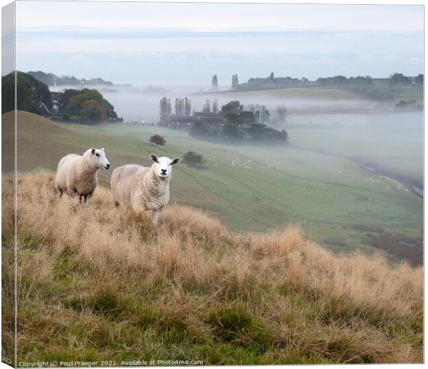 Mist in the Brede valley Canvas Print by Paul Praeger