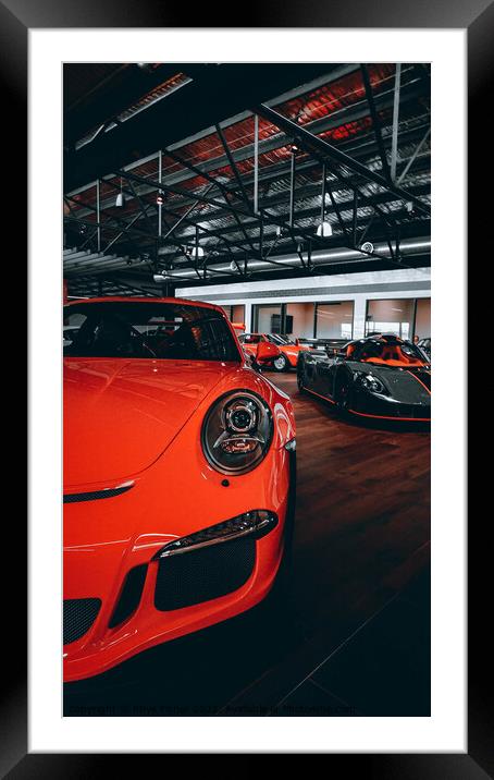 The Porsche Way  Framed Mounted Print by Rhys Fisher