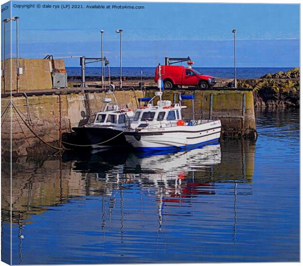 st.abbs head Canvas Print by dale rys (LP)