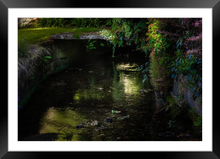 Quiet streams   Framed Mounted Print by Steve Taylor