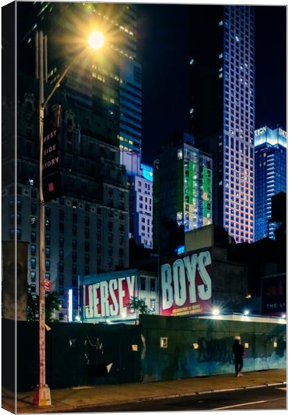 Jersey Boys Canvas Print by Chris Lord