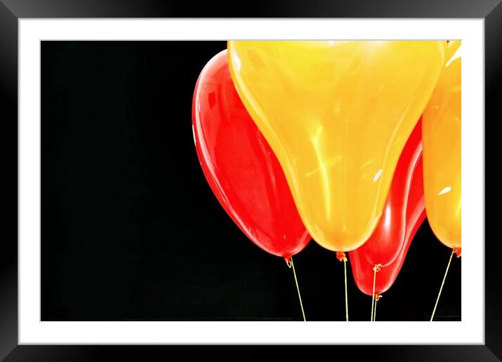Balloons Framed Mounted Print by Ravindra Kumar
