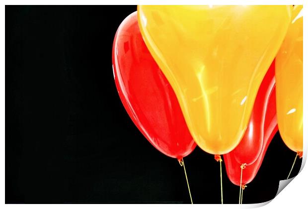 Balloons Print by Ravindra Kumar