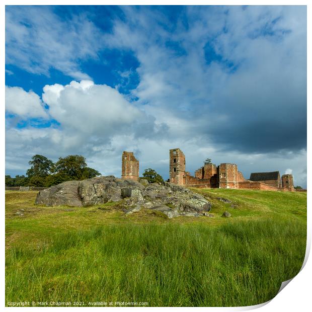 Lady Jane Grey's House, Bradgate Park, Leicestershire Print by Photimageon UK