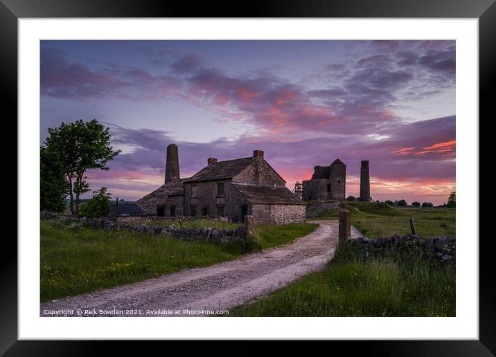 Magpie Mine Framed Mounted Print by Rick Bowden