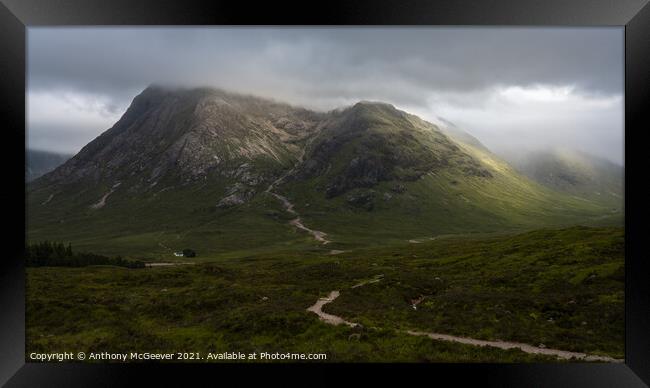 Buachaille Etive Mor Framed Print by Anthony McGeever