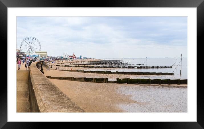 Hunstanton sea front Framed Mounted Print by Jason Wells