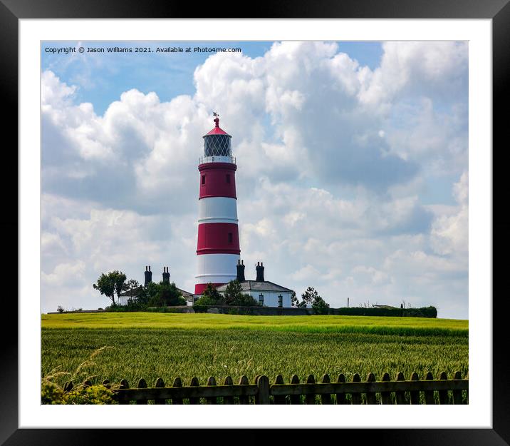 Lighthouse Framed Mounted Print by Jason Williams