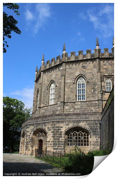 Lancaster Castle Print by Andrew Bell